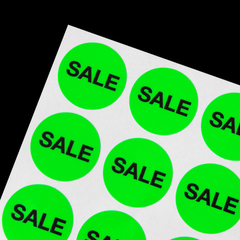 Pegatinas de vinilo fluorescentes - Stickers International